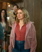 Ghosts S02 Rose McIver Pink Hooded Jacket
