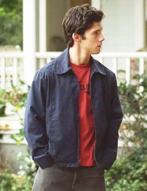 Gilmore Girls Jess Mariano Blue Cotton Jacket Gilmore Girls Jess Mariano Blue Cotton Jacket