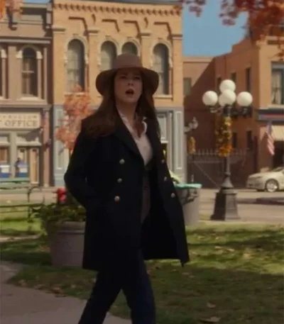Gilmore Girls Lauren Graham Black Coat