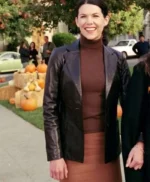 Gilmore Girls Lorelai Gilmore Leather Blazer