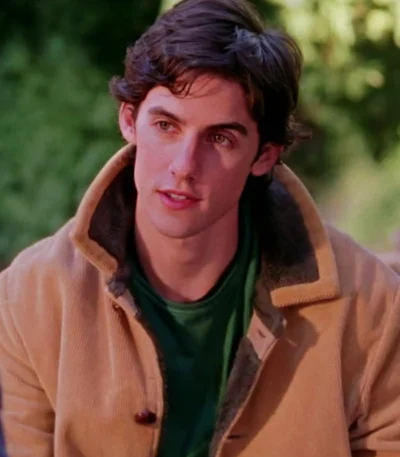 Gilmore Girls Milo Ventimiglia Brown Suede Jacket