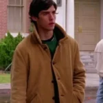 Gilmore Girls Milo Ventimiglia Brown Suede Jacket