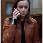 Gilmore Girls Rory Gilmore Brown Leather Jacket