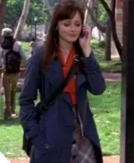 Gilmore Girls S03 Alexis Bledel Blue Trench Coat