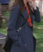 Gilmore Girls S03 Alexis Bledel Blue Trench Coat