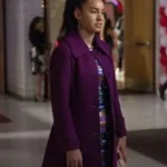 Gina High School Musical Purple Coat