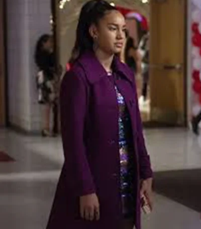 Gina High School Musical Purple Coat