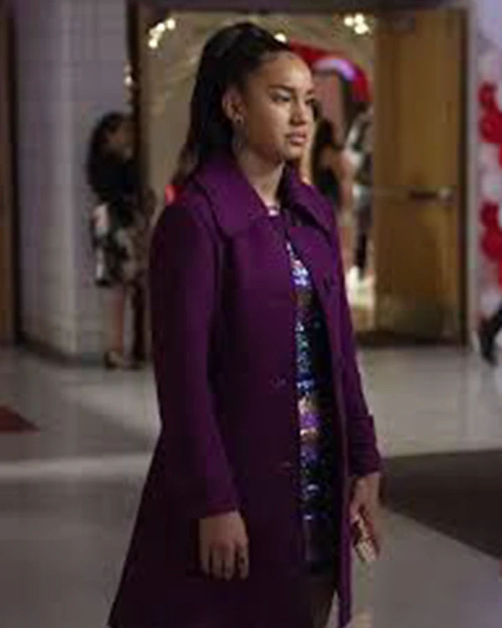 Gina High School Musical Purple Coat Gina High School Musical Purple Coat