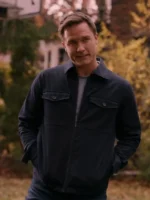 Ginny & Georgia Mayor Paul Black Cotton Jacket