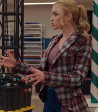 Ginny & Georgia Miller Checked Blazer