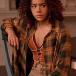Ginny & Georgia S02 Antonia Gentry Plaid Shirt