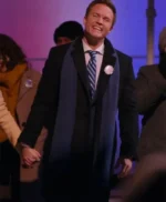 Ginny and Georgia Mayor Black Wool Coat