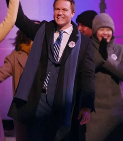 Ginny and Georgia Mayor Black Wool Coat