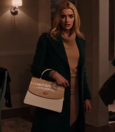 Ginny and Georgia Miller Wool Green Coat