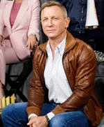 Glass Onion: A Knives Out Mystery Benoit Blanc Leather Jacket