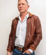 Glass Onion: A Knives Out Mystery Benoit Blanc Leather Jacket