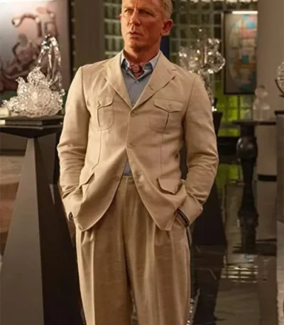 Glass Onion: A Knives Out Mystery Daniel Craig Suit