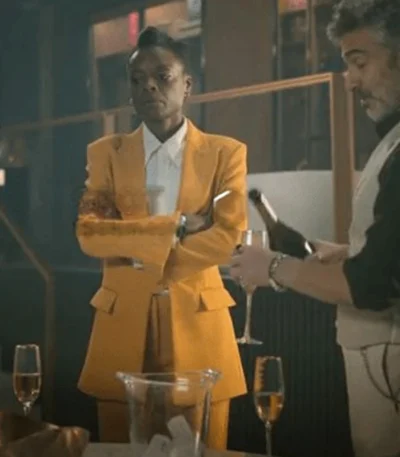 Godeliv Van den Brandt Elite Yellow Blazer