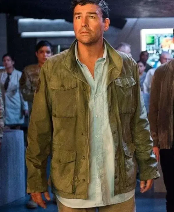 Godzilla King of the Monsters Mark Russell Green Jacket