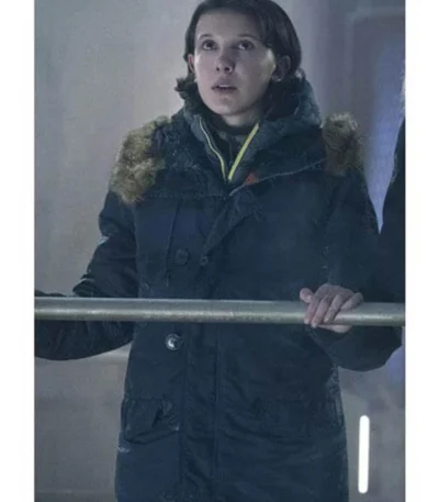 Godzilla King of the Monsters Millie Bobby Coat