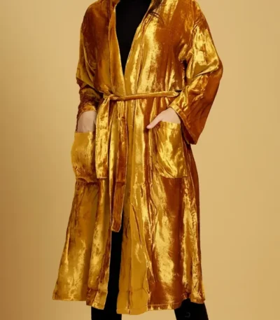 Gold Kimono Robe