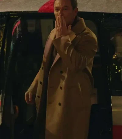 Good Grief 2023 Daniel Levy Double-Breasted Trench Coat