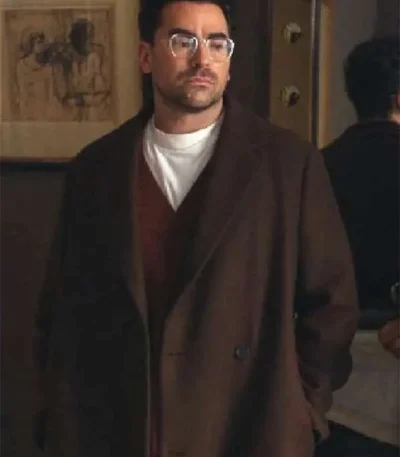 Good Grief Daniel Levy Brown Wool Coat