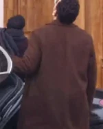 Good Grief Daniel Levy Brown Wool Coat