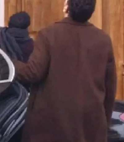 Good Grief Daniel Levy Brown Wool Coat
