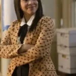 Good Trouble S05 Mariana Adams Foster Beige Blazer