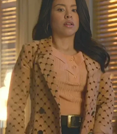Good Trouble S05 Mariana Adams Foster Beige Blazer
