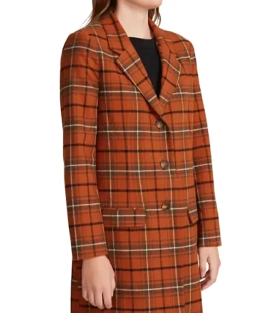 Good Trouble S04 Raisa Plaid Blazer