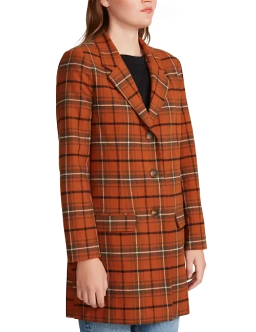 Good Trouble S04 Raisa Plaid Blazer Good Trouble S04 Raisa Plaid Blazer