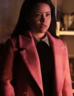 Good Trouble Season 5 Cierra Ramirez Wool Trench Coat