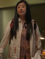 Good Trouble Sherry Cola White Jacket