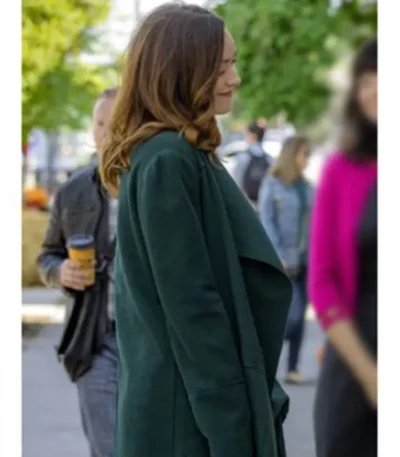 Good Witch Cassie Nightingale Long Green Coat