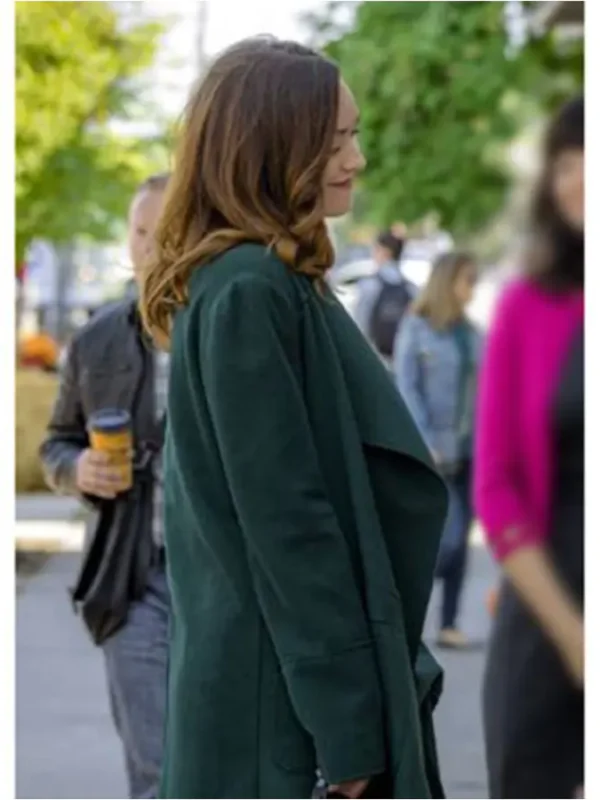Good Witch Cassie Nightingale Long Green Coat