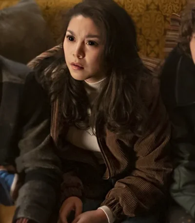 Goosebumps Isabella Chen Lopez Brown Corduroy Jacket