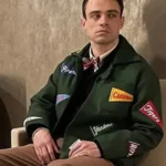 Gossip Girl 2022 Thomas Doherty Green Jacket