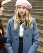 Gossip Girl Jenny Humphrey Grey Coat