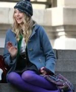 Gossip Girl Jenny Humphrey Grey Coat