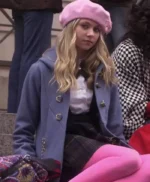 Gossip Girl Jenny Humphrey Grey Coat