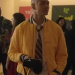 Gossip Girl Reboot S02 Akeno Menzies Yellow Bomber Jacket