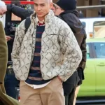 Gossip Girl S02 Evan Mock Fur Jacket