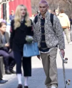 Gossip Girl S02 Evan Mock Fur Jacket