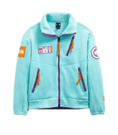 Gossip Girl S02 Evan Mock Turquoise Fleece Jacket