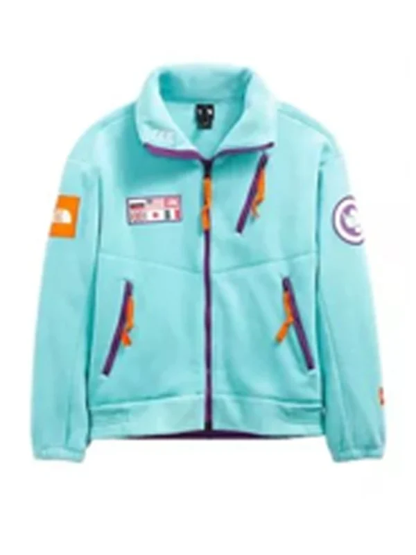 Gossip Girl S02 Evan Mock Turquoise Fleece Jacket