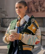 Gossip Girl S02 Jordan Alexander Green Varsity Jacket