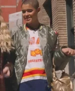Gossip Girl S02 Jordan Alexander Quilted Bomber Jacket