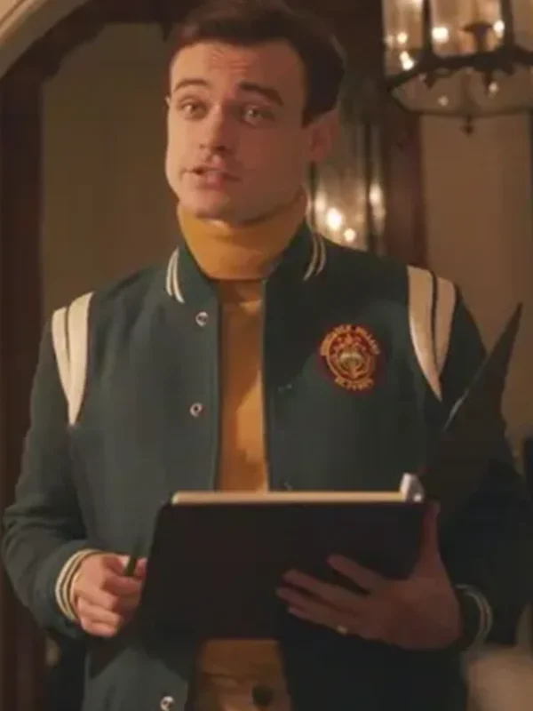 Gossip Girl S02 Max Wolfe Green Bomber Jacket